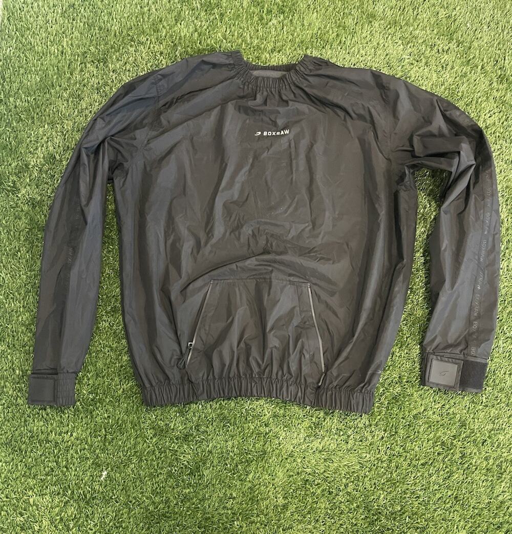 BOXRAW Hagler Sauna Suit 2.0 Top Men 3XL Black Boxing Sweat Weight Loss Pullover